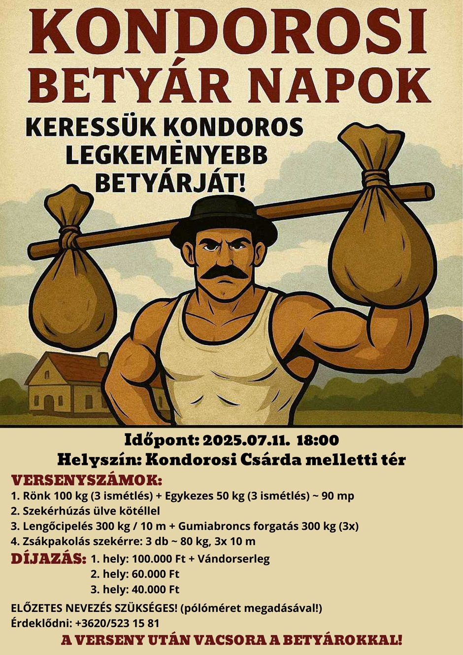 Kondoros legkeményebb betyárja