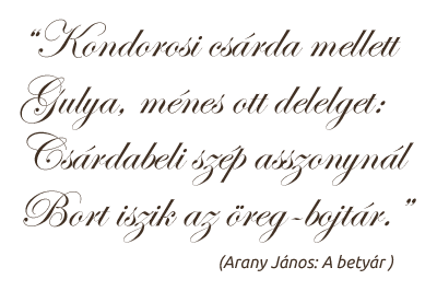 arany janos idezet